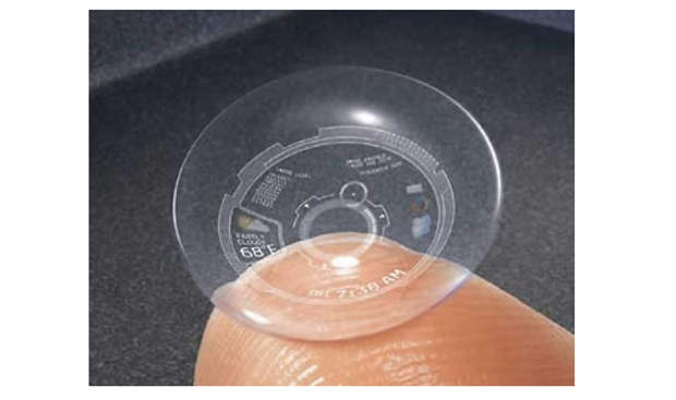 Smart Contact Lenses That Displays Smses