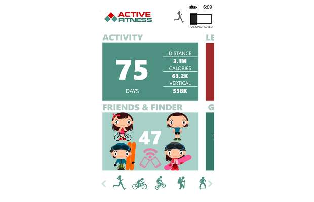 Active Fitness app arrives