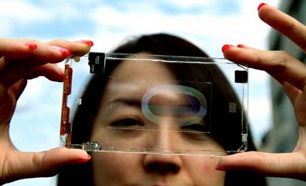 Transparent phones coming this year