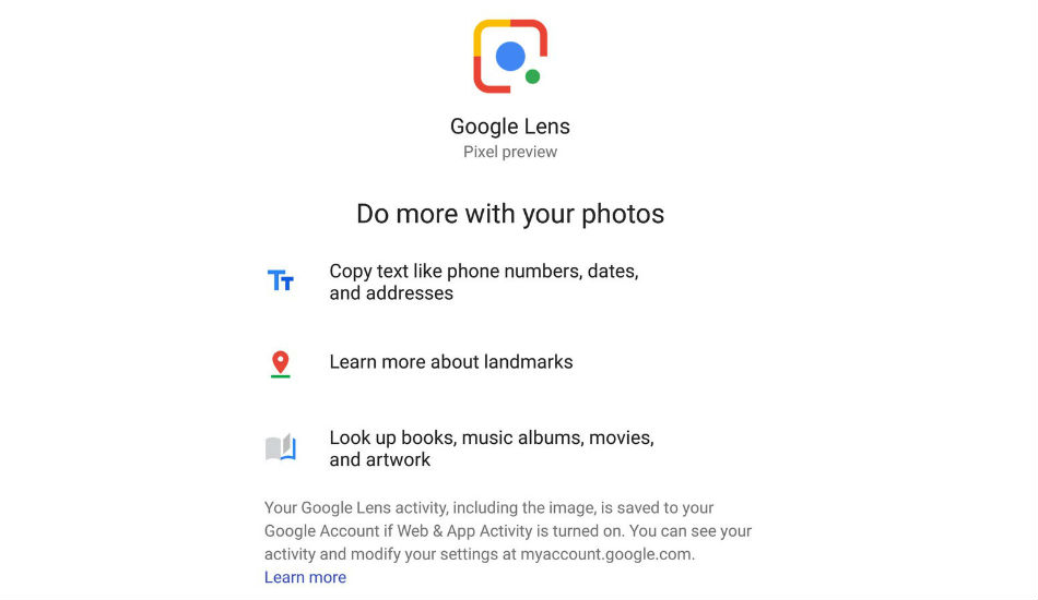 Google Lens for Pixel 