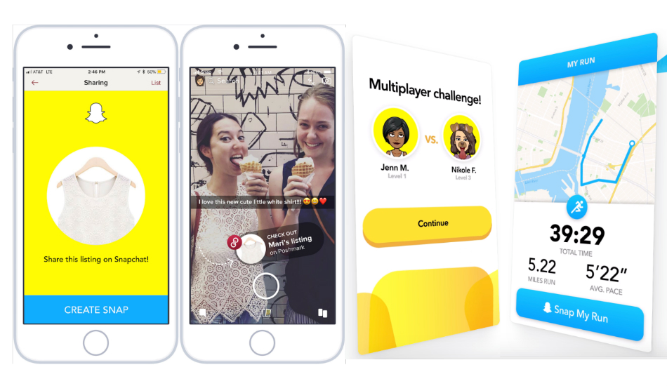 apptopia sendit kit snapchat snap yolo