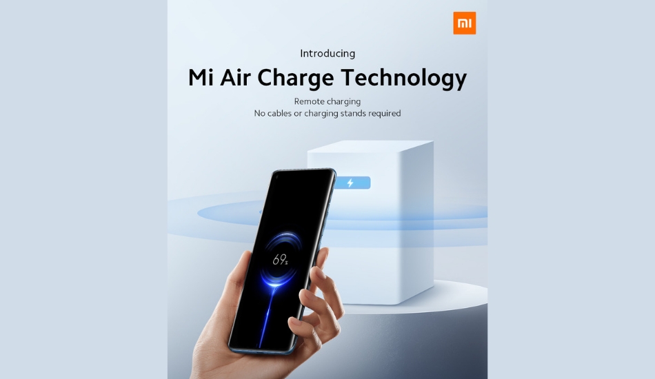 Xiaomi unveils 'Mi Air Charge', technology that can charge devices over-the-air