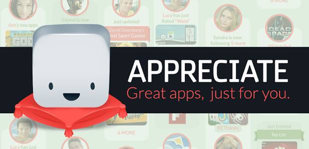 Appreciate app launched for Android devices