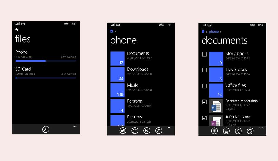 Microsoft releases free Files app for the Windows Phone devices