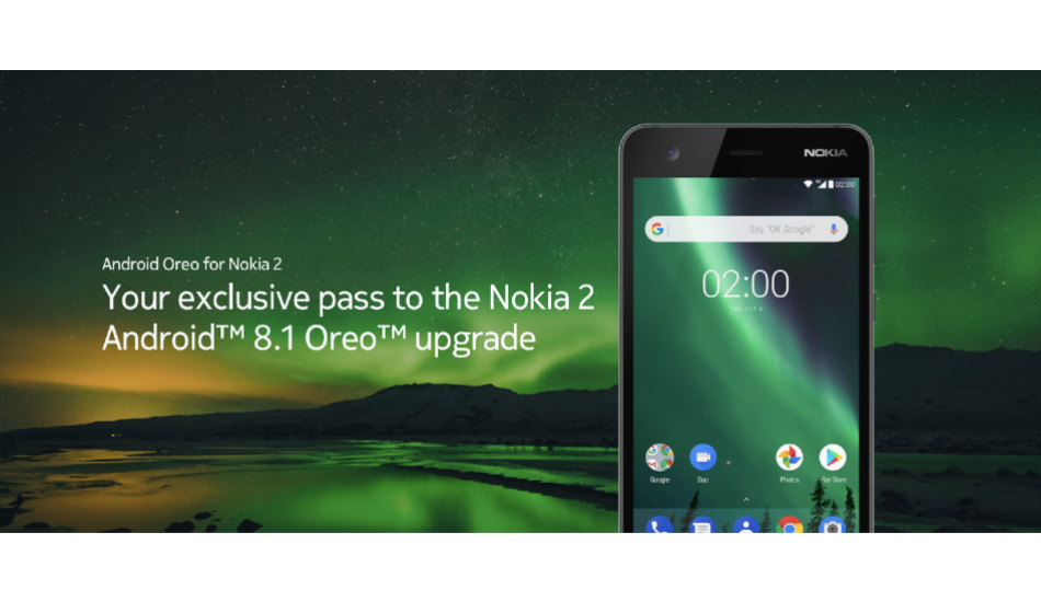 Nokia 2 gets Android 8.1 Oreo but you have to request it manually