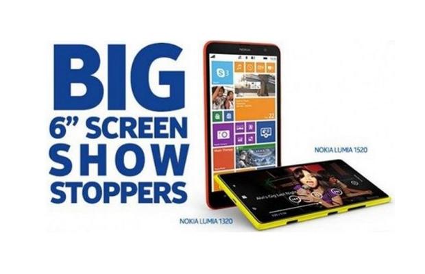 Nokia to launch Lumia 1520, Lumia 1320 in India on Dec 16