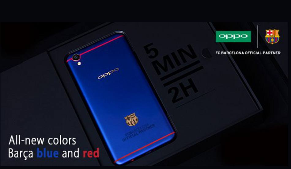 Oppo F1 Plus FC Barcelona Edition unveiled