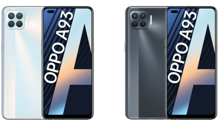 Oppo A93 5G announced with 48MP triple cameras, 5,000 mAh battery