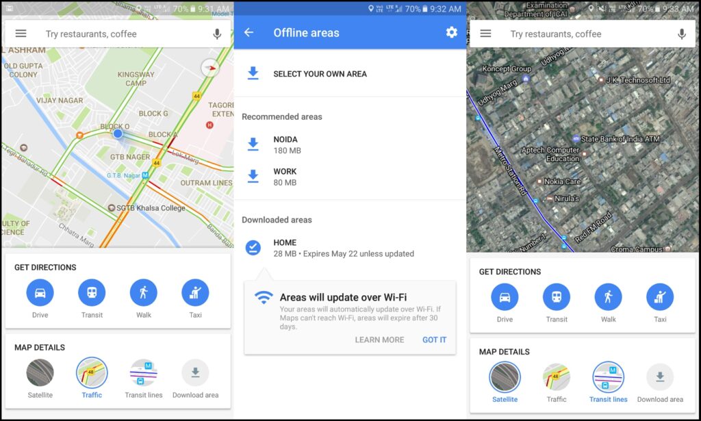 Google Maps for India are now better and faster