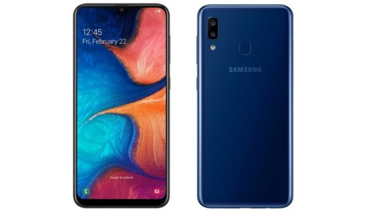 samsung galaxy a20 one ui 2.0