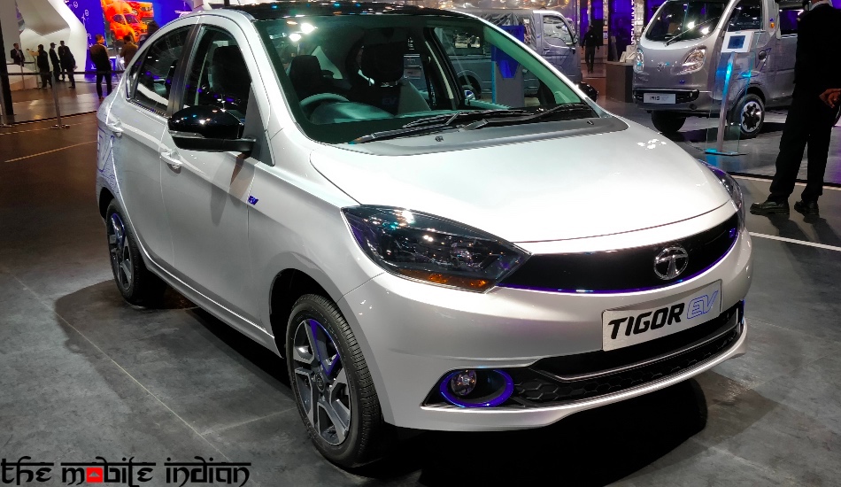 Tata Tigor electric vehicle in pictures The Mobile Indian
