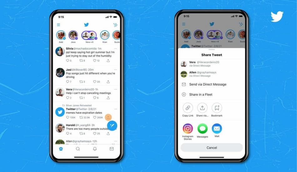 Twitter allows iOS users to share Tweets directly on Instagram stories