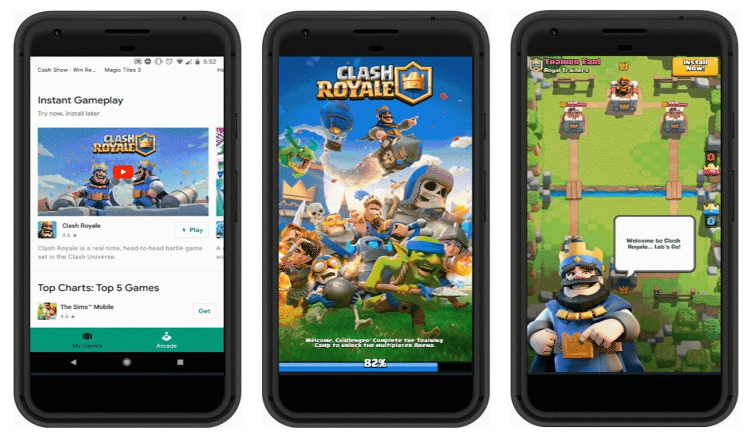 Google Play now lets you try some games without downloading or