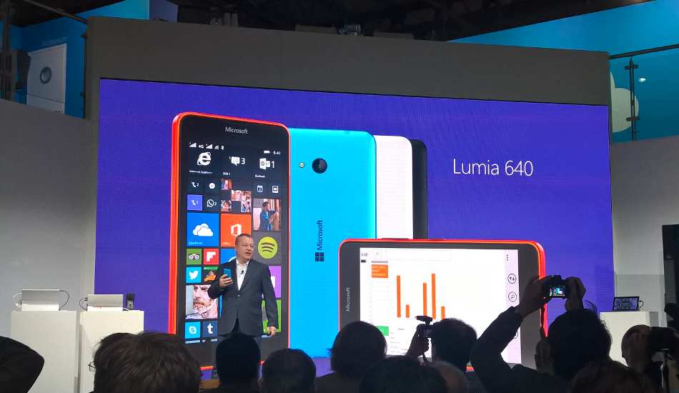 Microsoft launches Lumia 640 for Rs 11,999, Lumia 640 XL for Rs 15,799