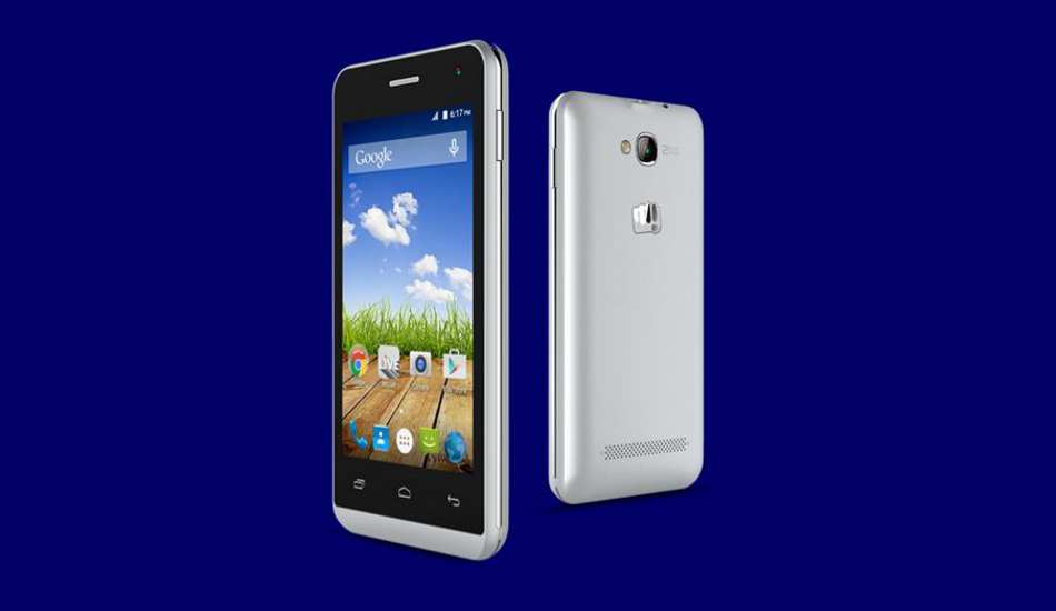 Micromax Bolt Q324 quad core smartphone launched at Rs 3,990