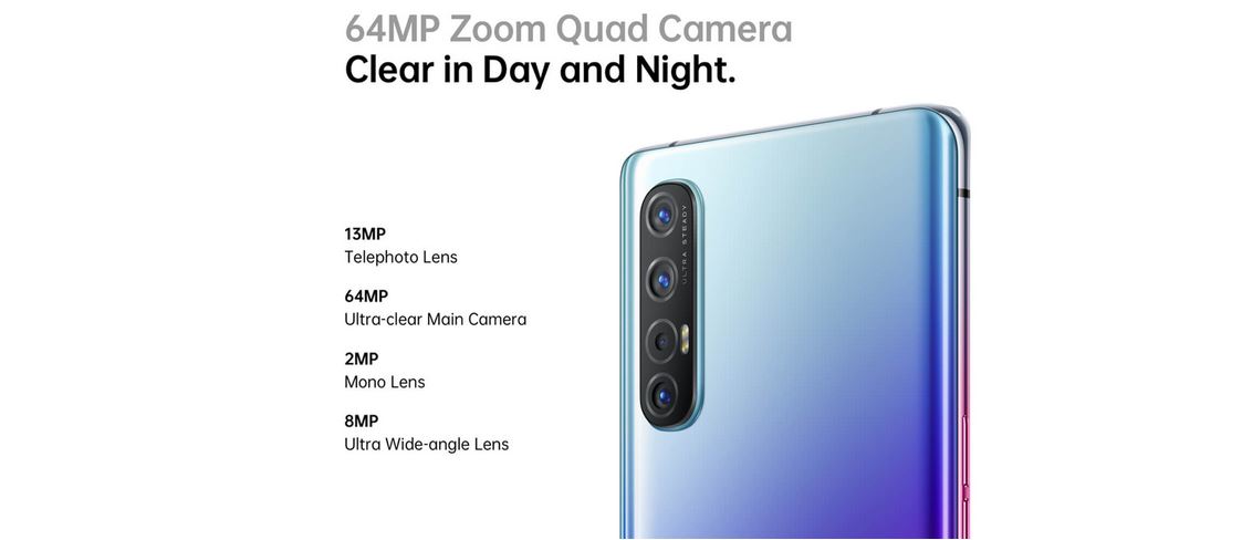 Oppo Reno 3 Pro camera details revealed ahead of launch on March 2