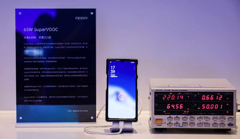 Oppo launches 65W SuperVOOC 2.0, 30W VOOC 4.0, 30W Wireless VOOC Flash Charge technologies