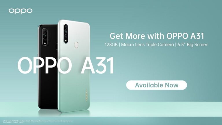 oppo a31 triple camera