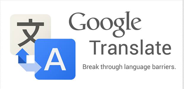 Google Translate app: Click text in English and translate it in Hindi