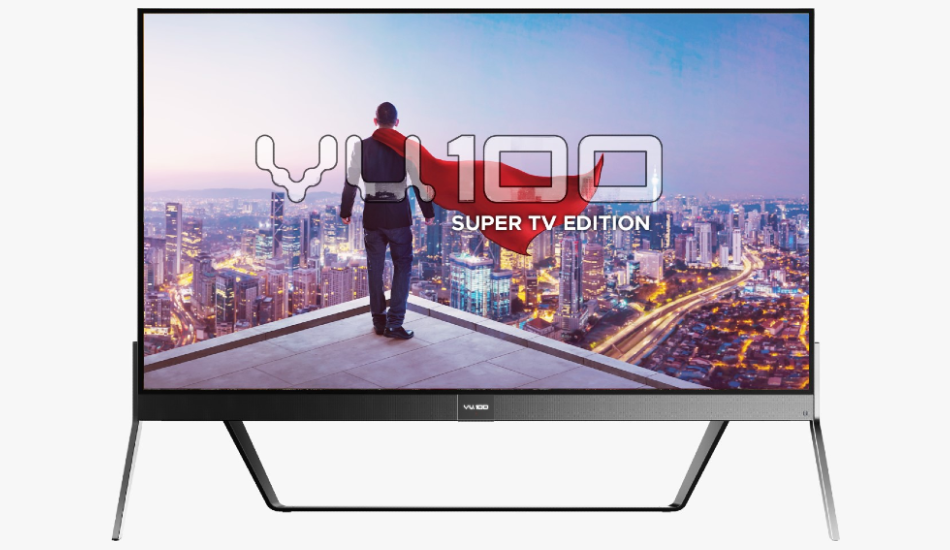 Vu 100-inch Super TV launched with Android 8.0, Windows 10