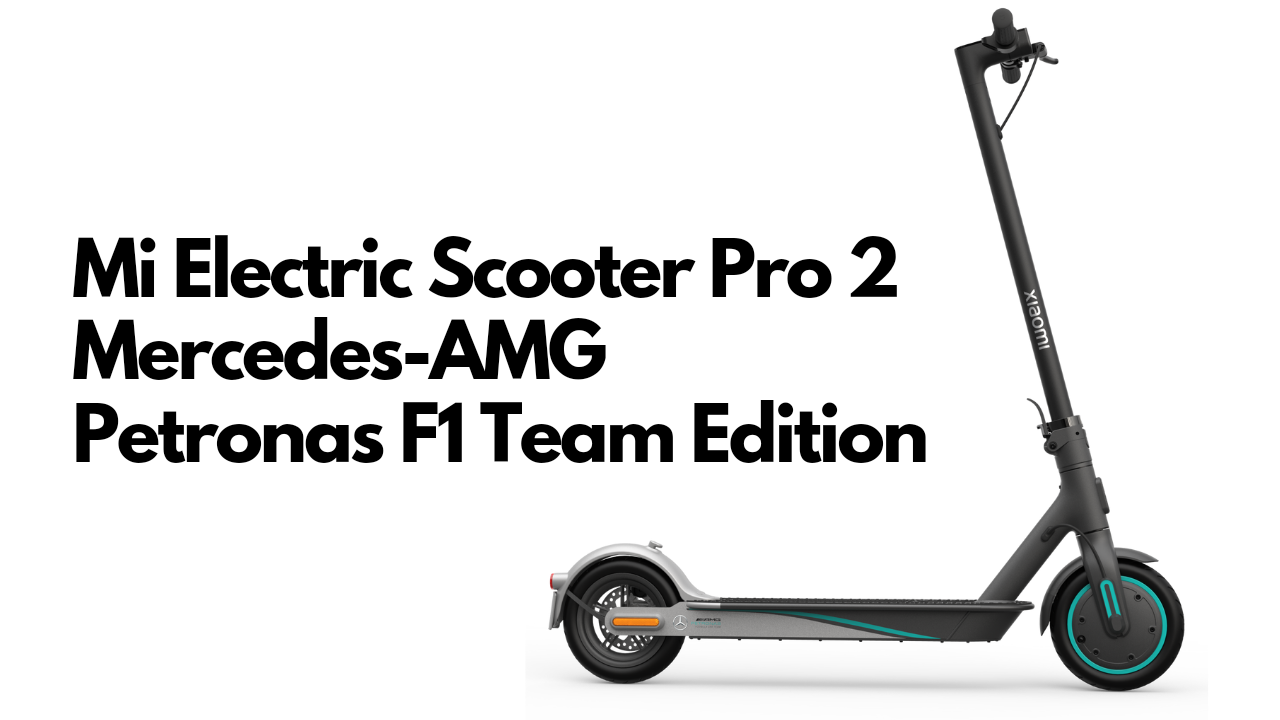 Xiaomi Mi Electric Scooter Pro 2 Mercedes AMG Petronas F1 Team Edition