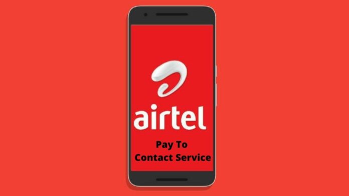 Airtel pay to contact service