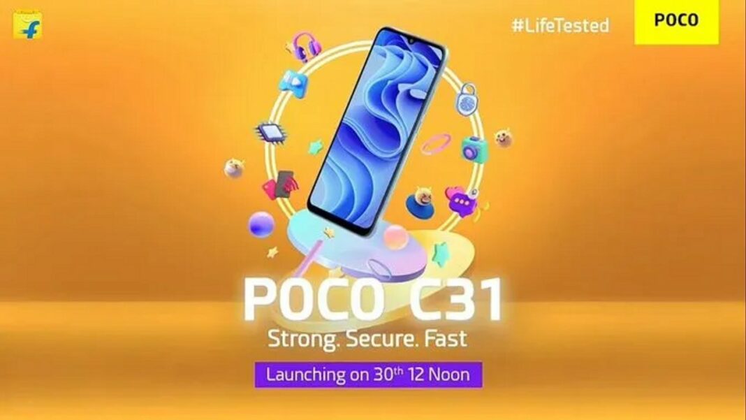 Poco C31 Key Features Revealed On Flipkart Ahead Of Launch On Sep 30 9850