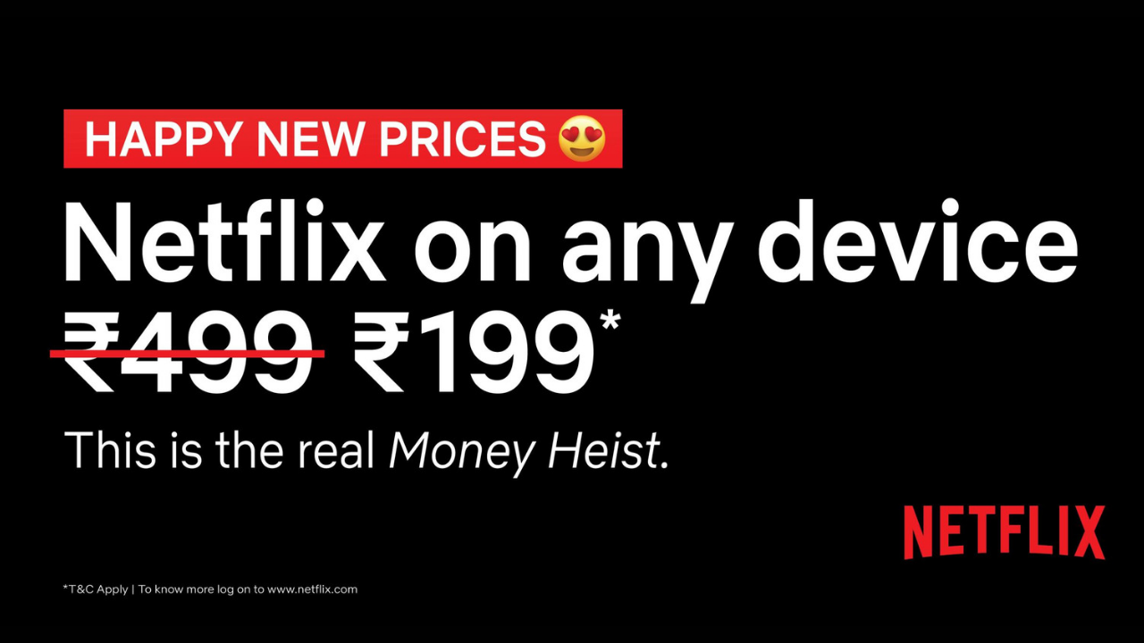 Netflix announces new plans for Indian market, better than competition?
