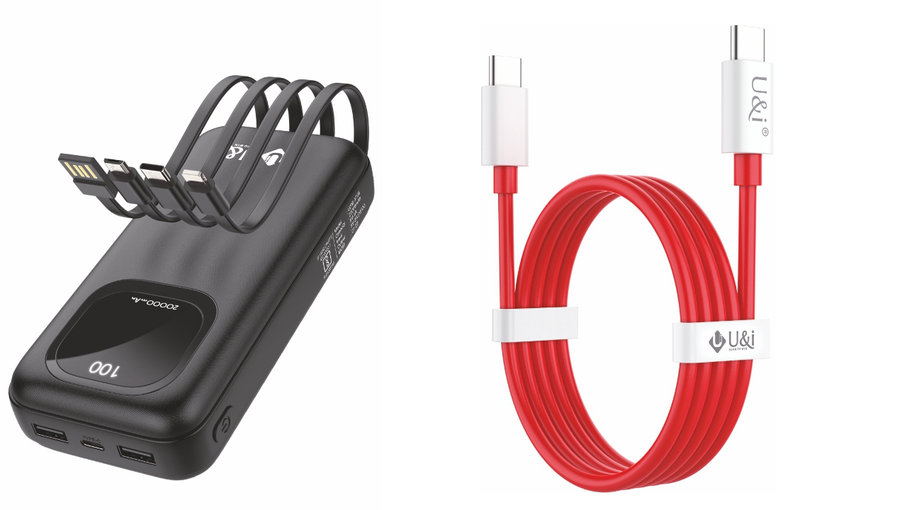 U&i launches Airlift Series Powerbank, Blast Series Transmission Cable ...