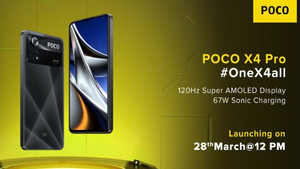 Poco X4 Pro 5g Official Launch Date In India Revealed 5610
