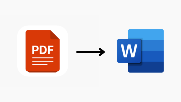 How To Convert PDF Into Word Docs On Windows Mac Android IOS 