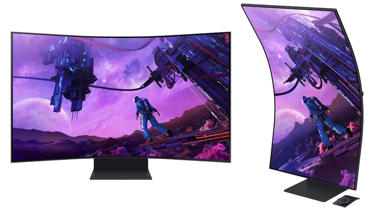 Samsung Odyssey Ark 55-Inch Curved Gaming Monitor Launched