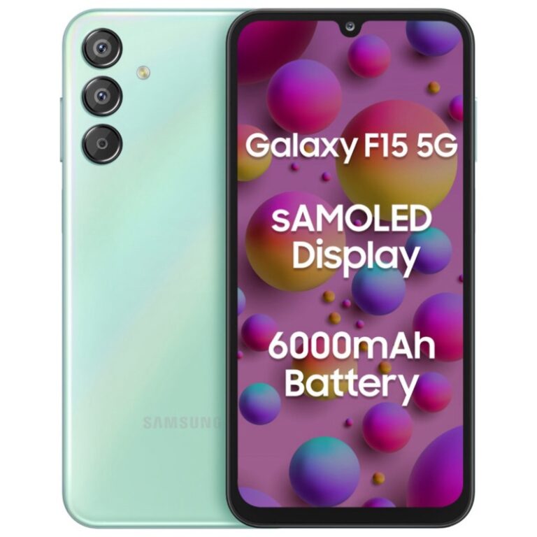 Galaxy f15 5g green