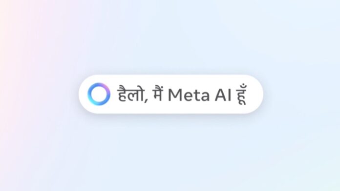 Meta AI Hindi language support