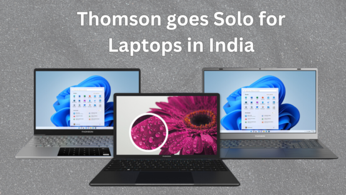 Thomson goes Solo for Laptops in India