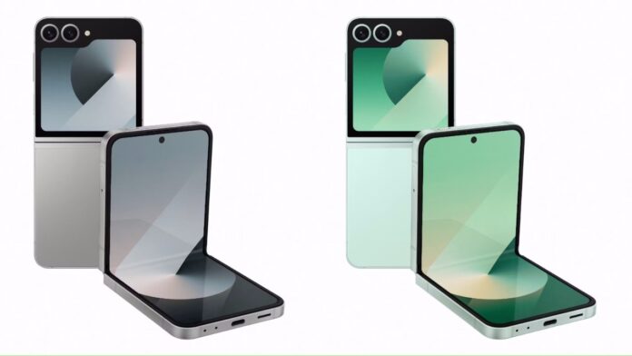 Galaxy Z flip 6 AMOLED display