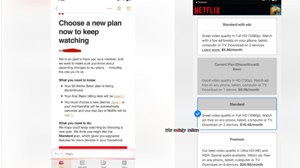 Netflix discontinues basic plan in uk and canada