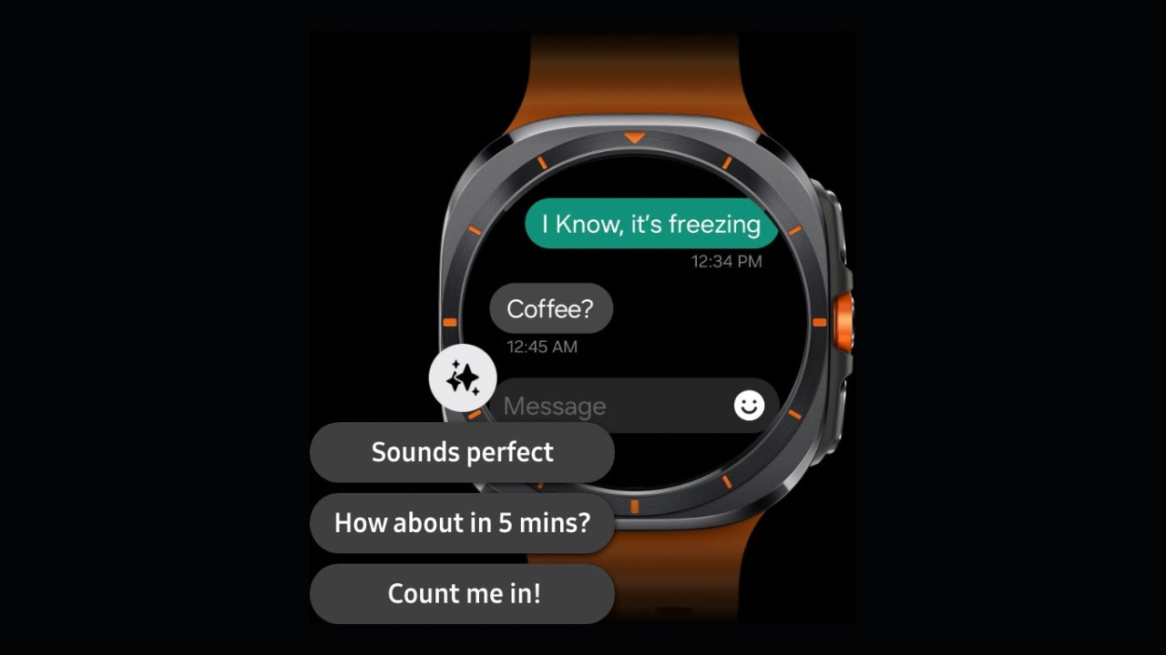 Galaxy watch ultra suggested replies