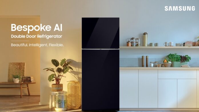 Samsung bespoke AI double door refrigerator india