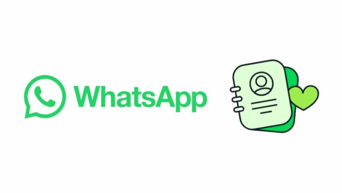 Whatsapp contacts syncing feature