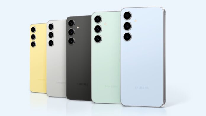 Galaxy S24 FE colours