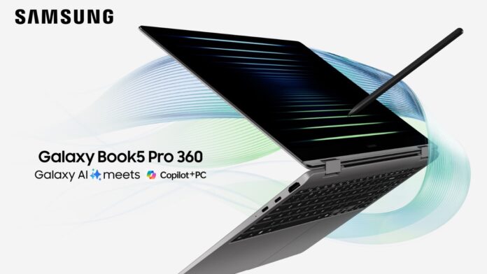 Samsung Galaxy book5 pro 360 launched