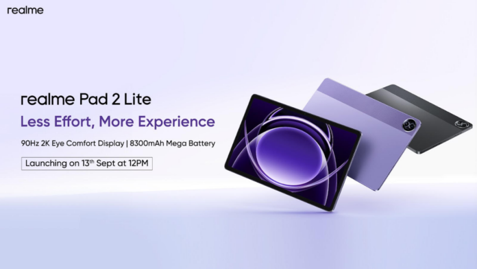 Realme to Launch Pad 2 Lite, P2 Pro Smartphone in India on Sept 13