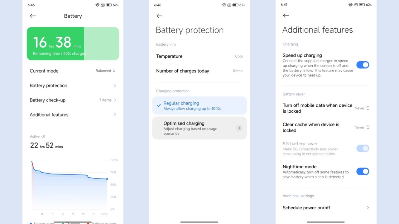 Redmi note 13 Pro 5G battery features