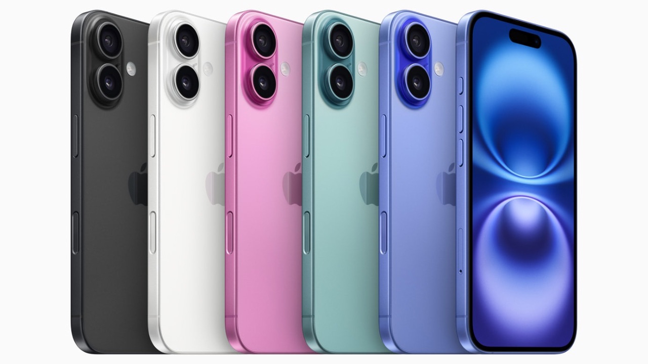 iPhone 16 colours