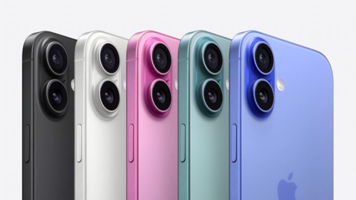 iPhone 16 colours