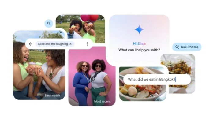 Ask photos in Google photos