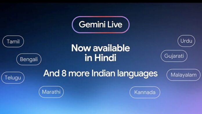 Google for India 2024 Gemini Live in Hindi