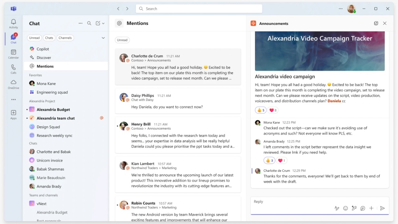 Microsoft teams new features