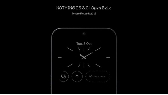 Nothing OS 3.0 Open Beta